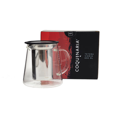Tetera de Vidrio 650 ml Coquinaria