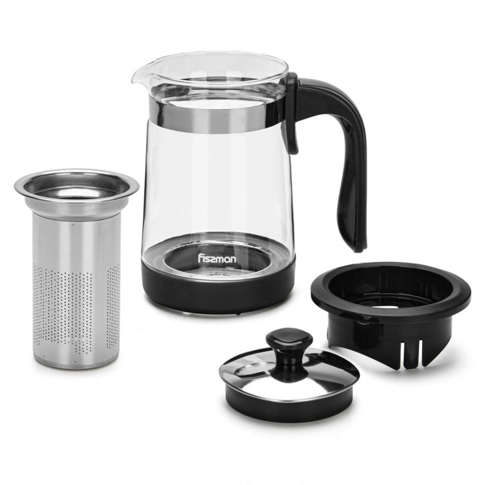 Tetera De Vidrio Con Infusor 950 ml Fissman2#Sin color