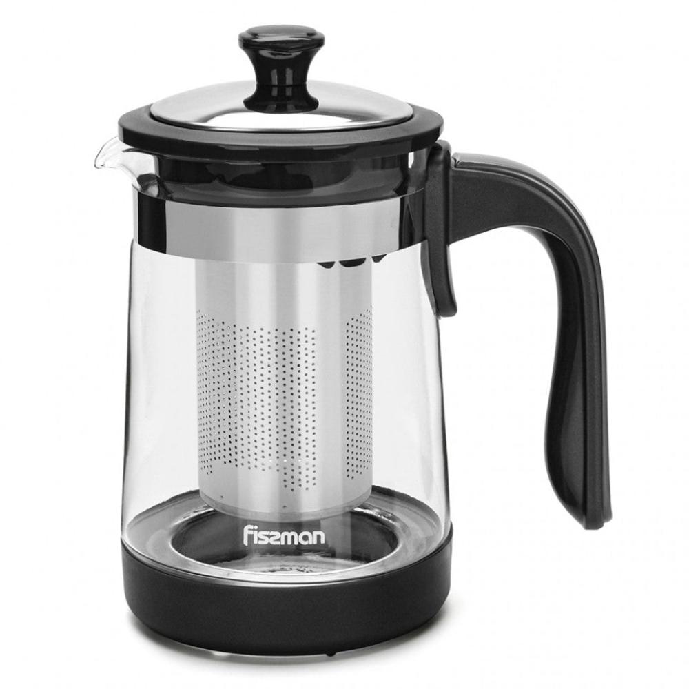 Tetera De Vidrio Con Infusor 950 ml Fissman3#Sin color