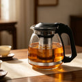 Tetera de Vidrio con Infusor Cental 1500 ml Fissman-Teteras
