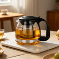 Tetera de Vidrio con Infusor Cental 700 ml Fissman-Teteras
