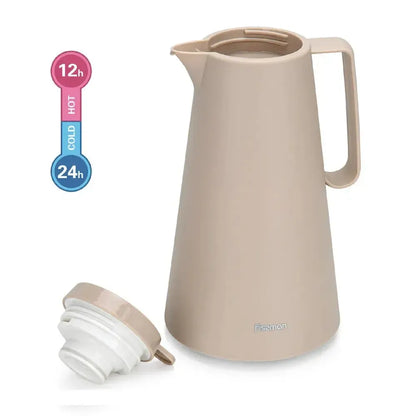 Thermo Jarra 1000 ml Crema/Arena con revestimiento de vidrio 3#undefined