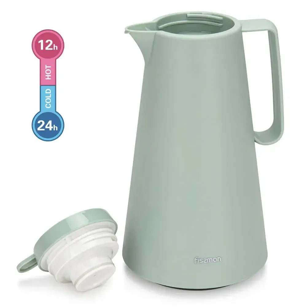 Thermo Jarra 1000 ml Verde Menta con revestimiento de vidrio 3#undefined