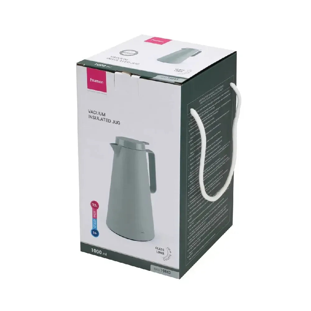Thermo Jarra 1000 ml Verde Menta con revestimiento de vidrio 7#undefined