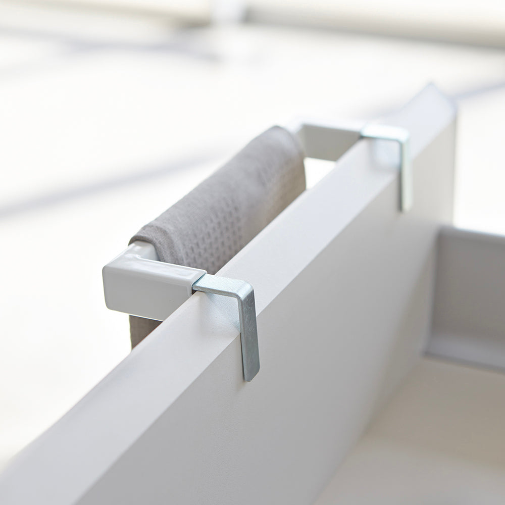 Toallero de Puerta Ajustable Yamazaki4#Blanco