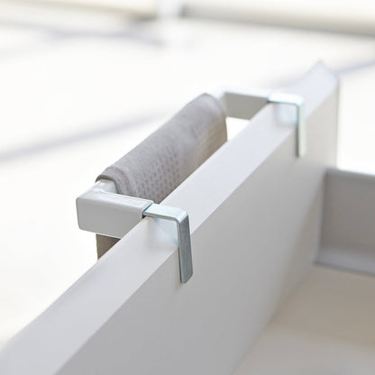 Toallero de Puerta Ajustable Yamazaki4#Blanco