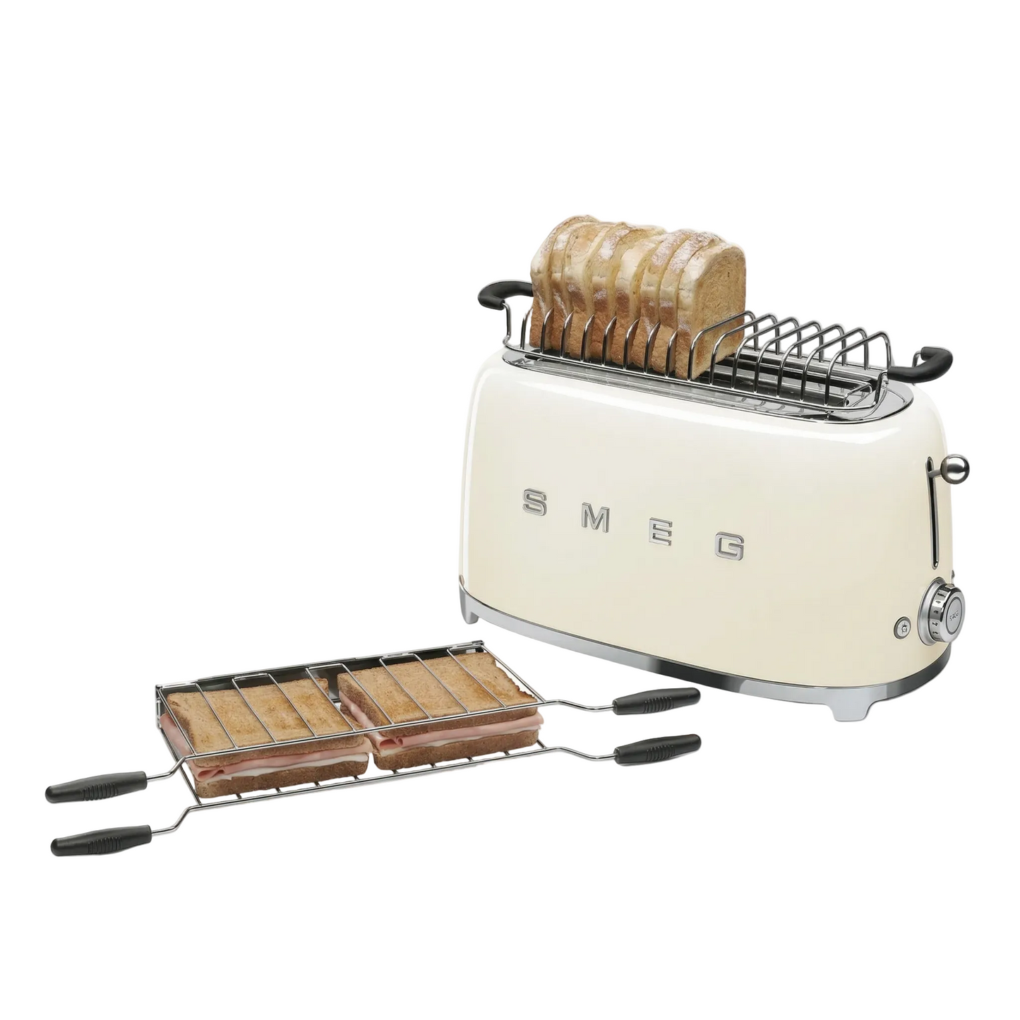 Tostador 4 Rebanadas TSF02CREU Smeg-Tostadores