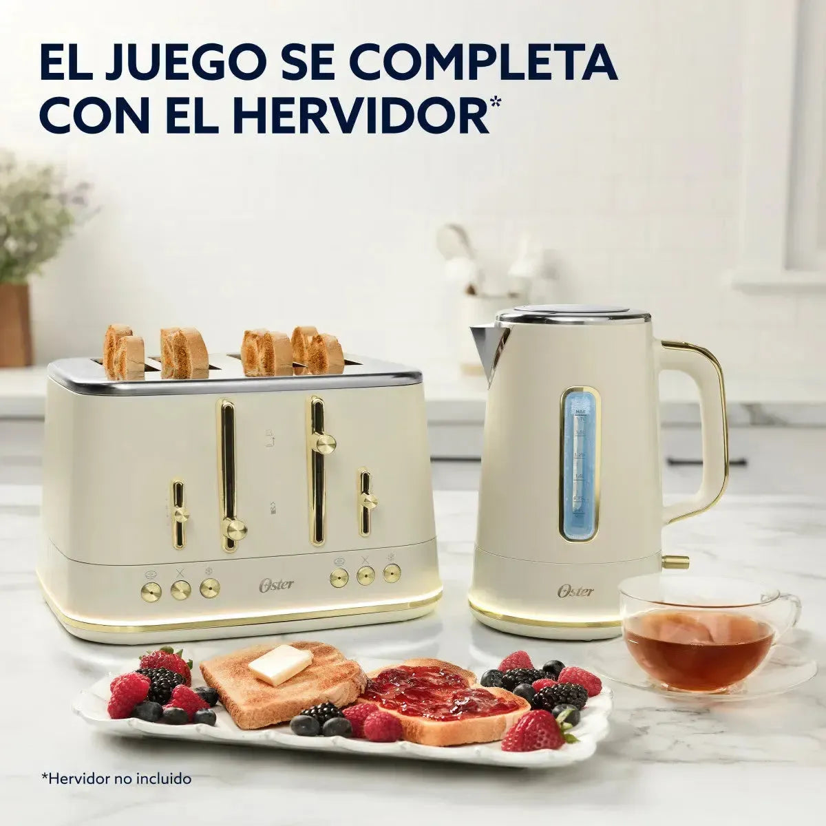 Tostador de Pan Premium 4 Rebanadas TSSTMNOM4S-052 Oster-Tostadores