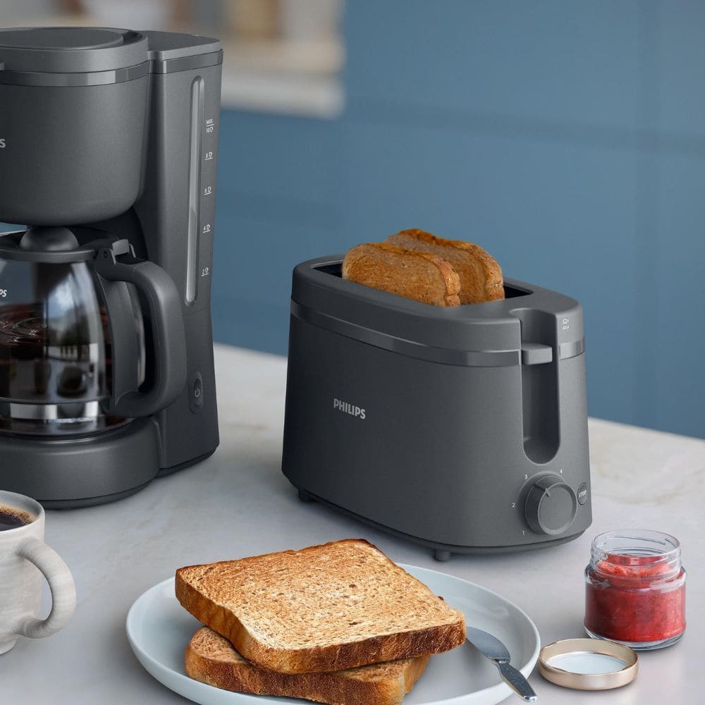 Tostadora Essential Collection Serie 1000 HD2510/90 Philips1#Gris