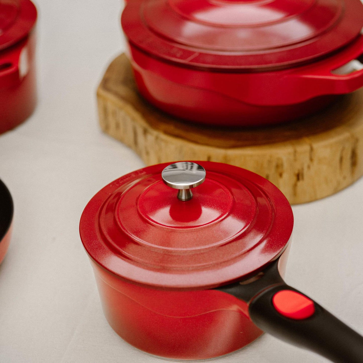 Olla Salsa Antiadherente 18cm Toulouse Simplit1#Rojo