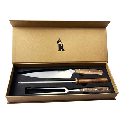 Trilogía Cuchillo Catemu + Pincho Pro + Astil Edición Limitada Kangkawe2#Sin color