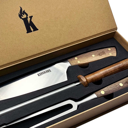 Trilogía Cuchillo Catemu + Pincho Pro + Astil Edición Limitada Kangkawe3#Sin color