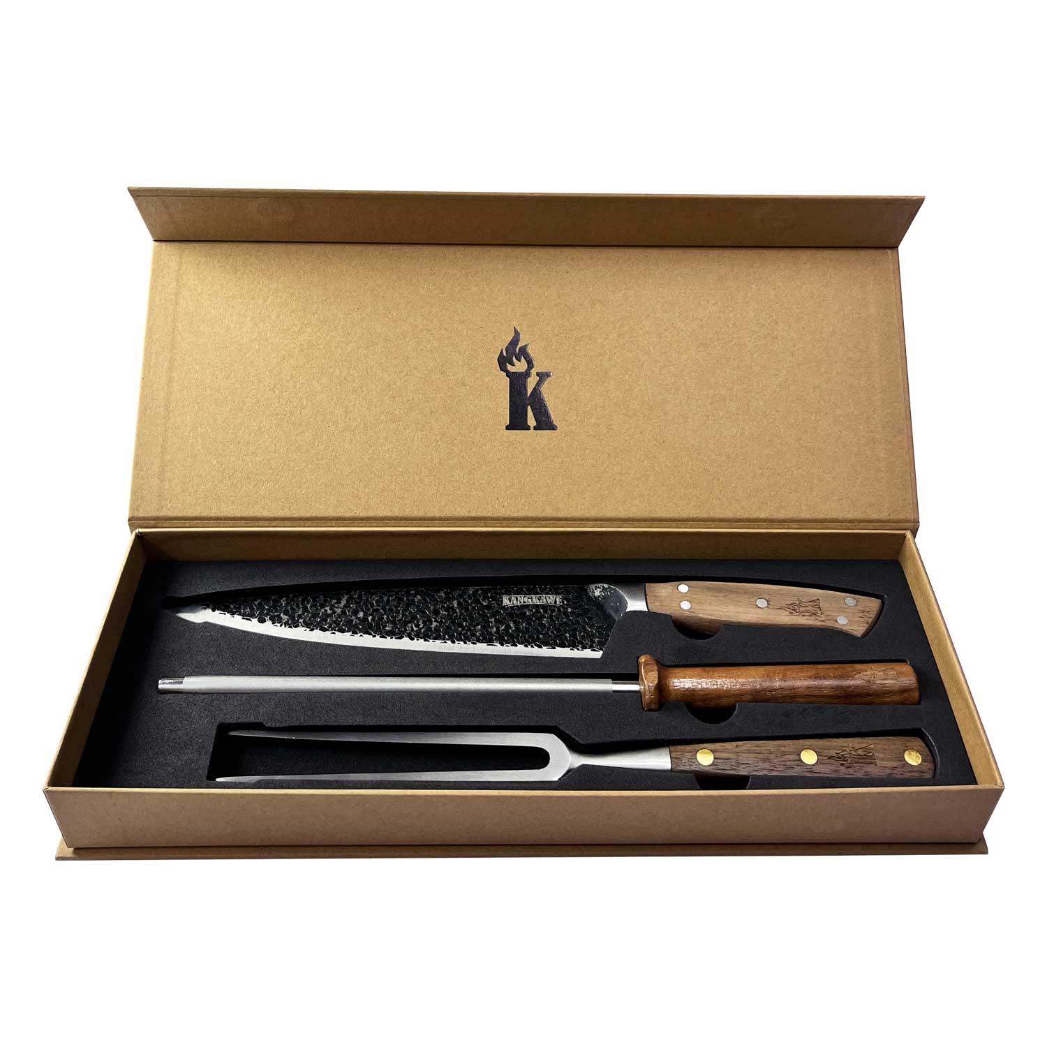 Trilogía Cuchillo Curacaví + Pincho Pro + Astil Edición Limitada Kangkawe2#Sin color