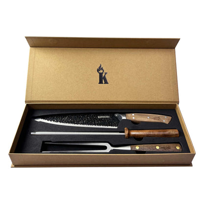 Trilogía Cuchillo Curacaví + Pincho Pro + Astil Edición Limitada Kangkawe2#Sin color