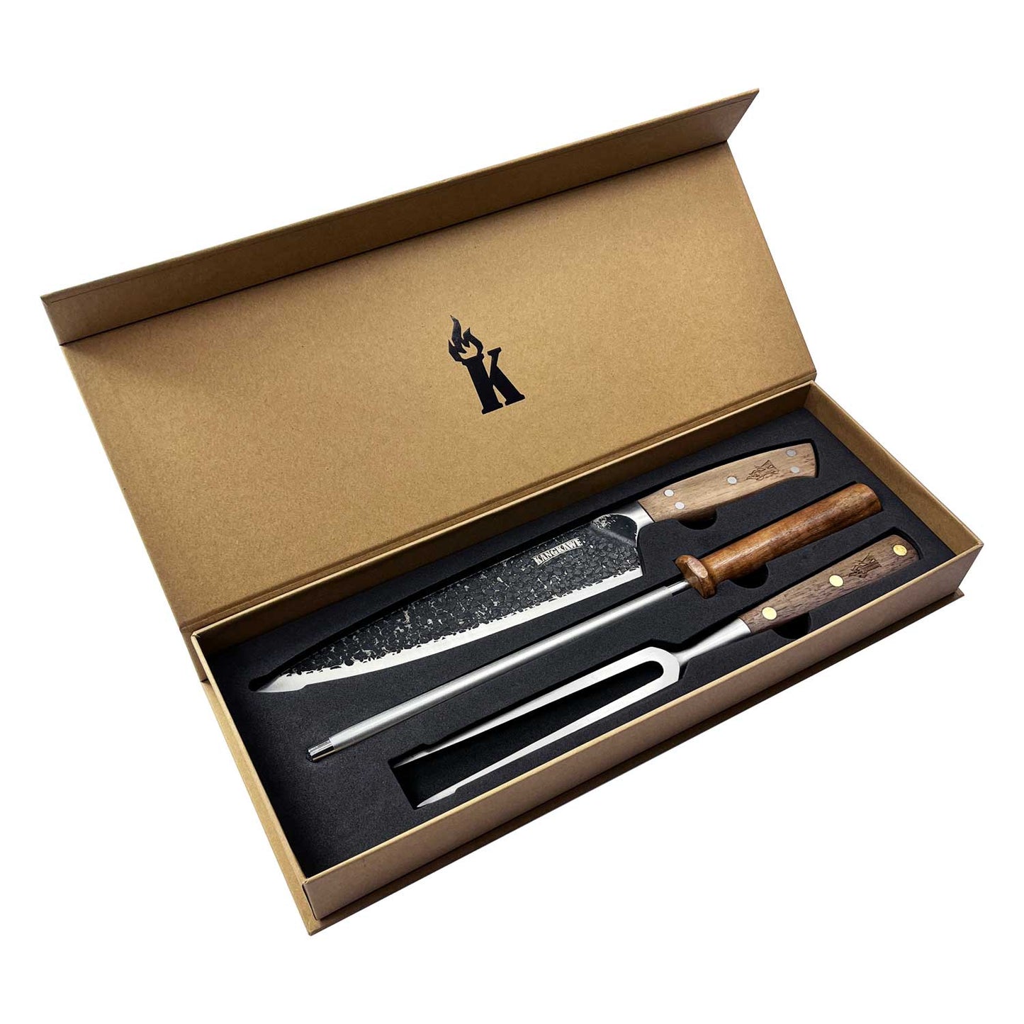Trilogía Cuchillo Curacaví + Pincho Pro + Astil Edición Limitada Kangkawe1#Sin color