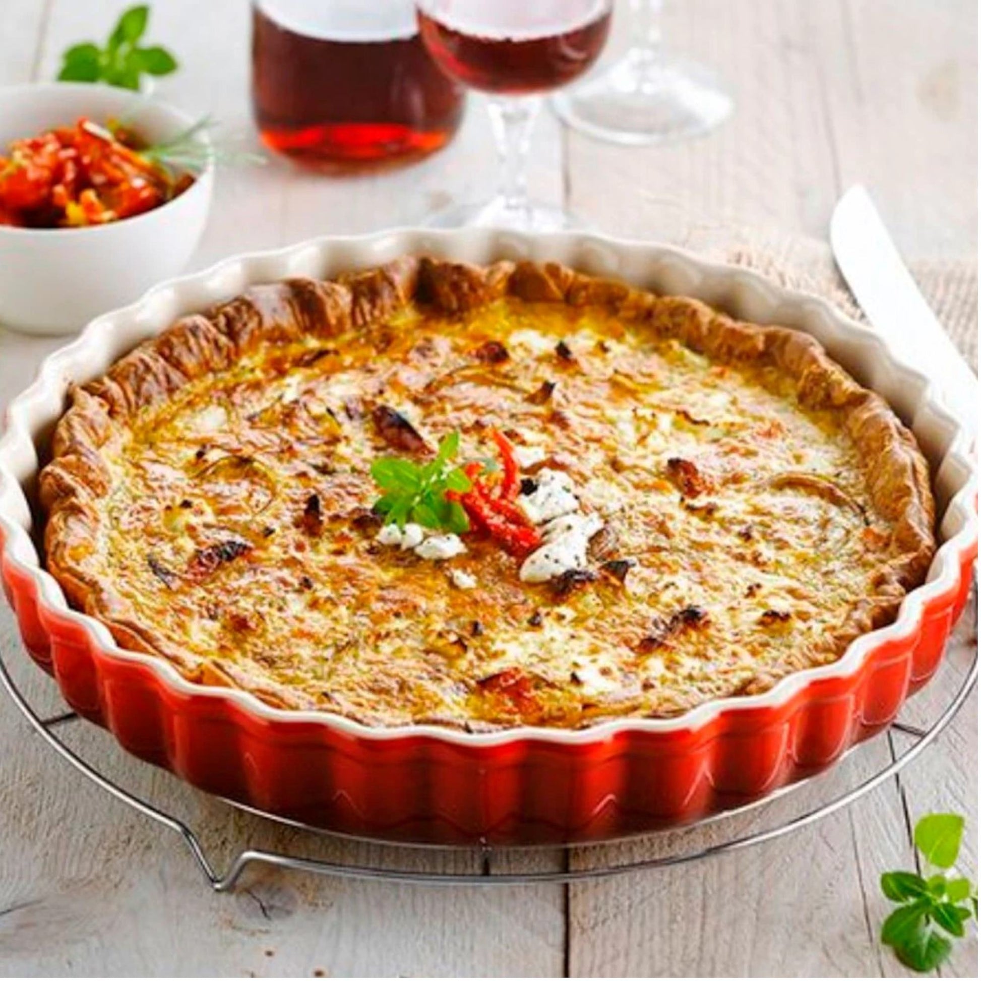 Molde de Tarta Volcánico 28 Cm Le Creuset1#Naranjo