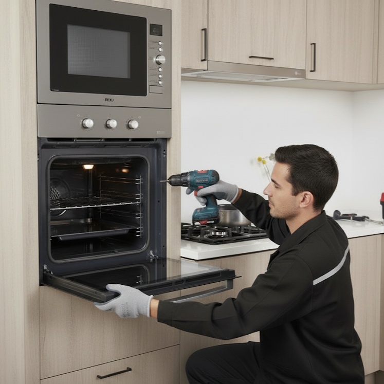 Instalación Hornos FDV, Kubli, Smeg