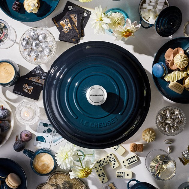Cacerola Baja 26cm Nuit Hierro Le Creuset4#Sin color