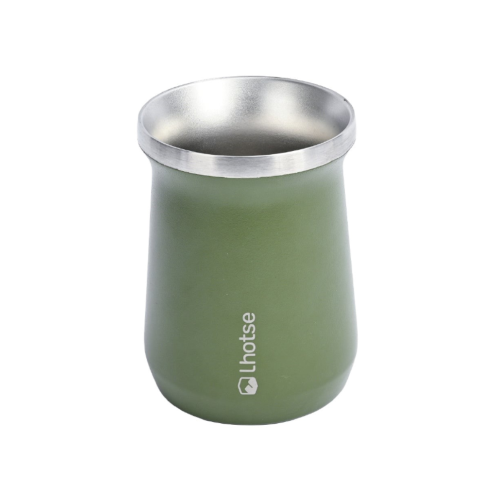 Mate Acero Inoxidable Con Bombilla Lhotse8#Verde