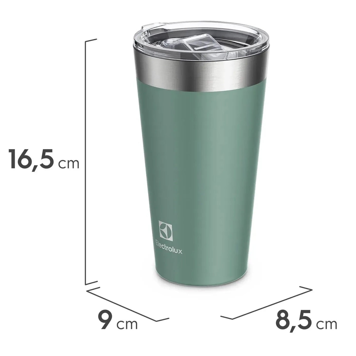 Vaso Térmico Mug 560 ml con Tapa Sense Electrolux4#Verde