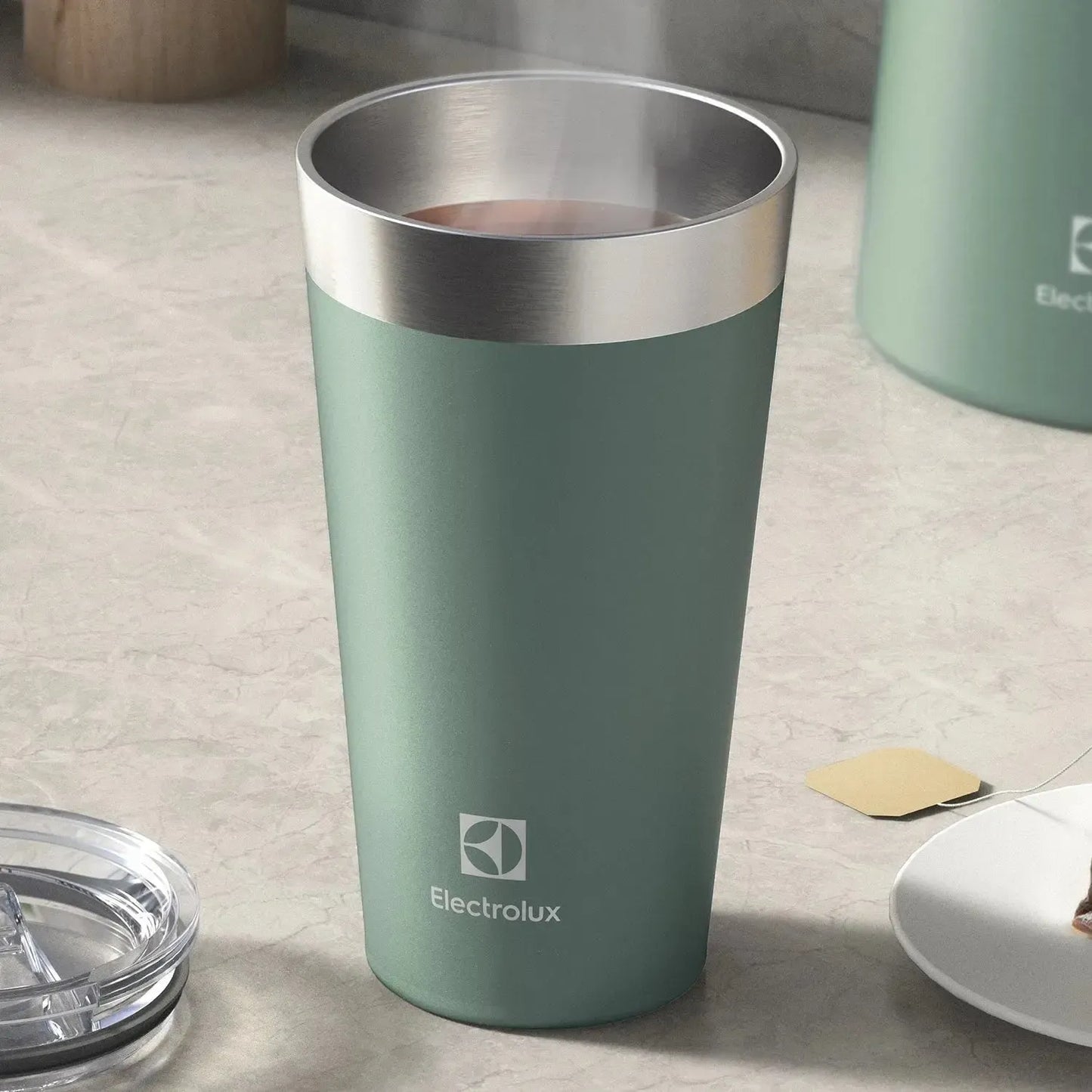 Vaso Térmico Mug 560 ml con Tapa Sense Electrolux1#Verde