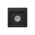 Lavaplatos Bajo/Sobre Cubierta Cuarzo Virtus N 100 XS Schock1#Negro