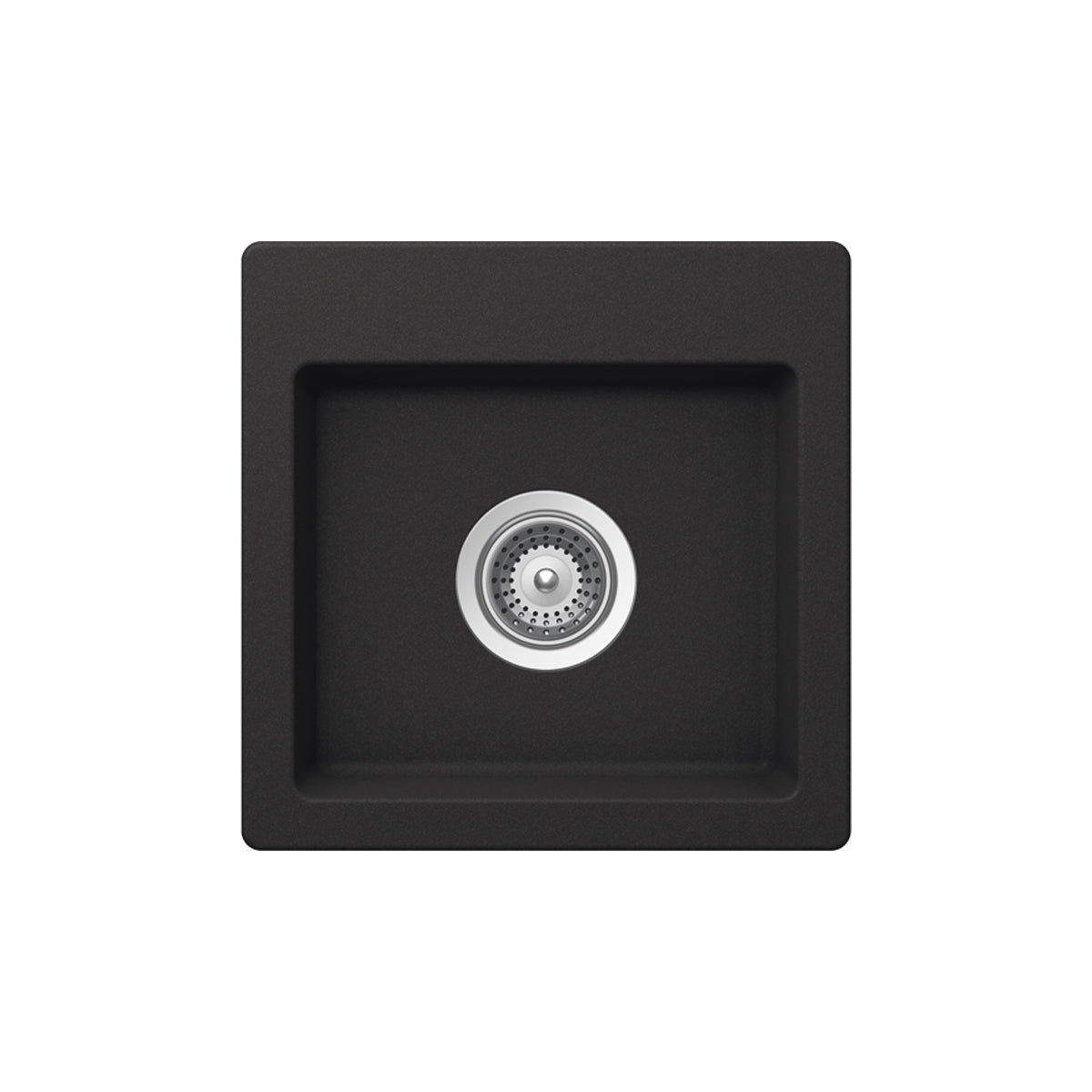 Lavaplatos Bajo/Sobre Cubierta Cuarzo Virtus N 100 XS Schock1#Negro