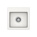 Lavaplatos Bajo/Sobre Cubierta Cuarzo Virtus N 100 XS Schock2#Blanco