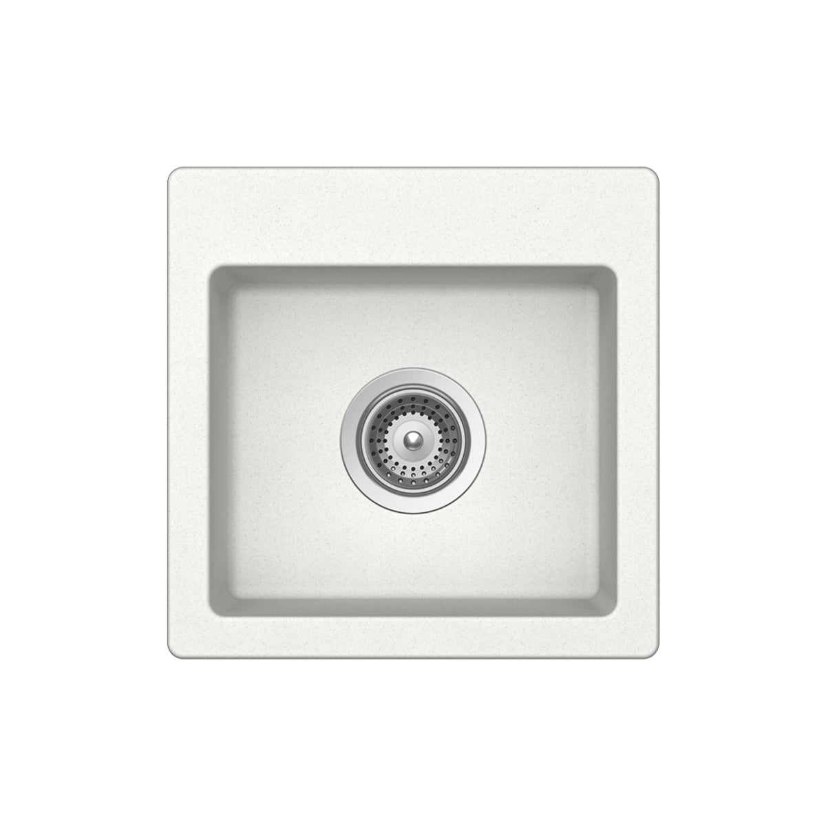 Lavaplatos Bajo/Sobre Cubierta Cuarzo Virtus N 100 XS Schock2#Blanco