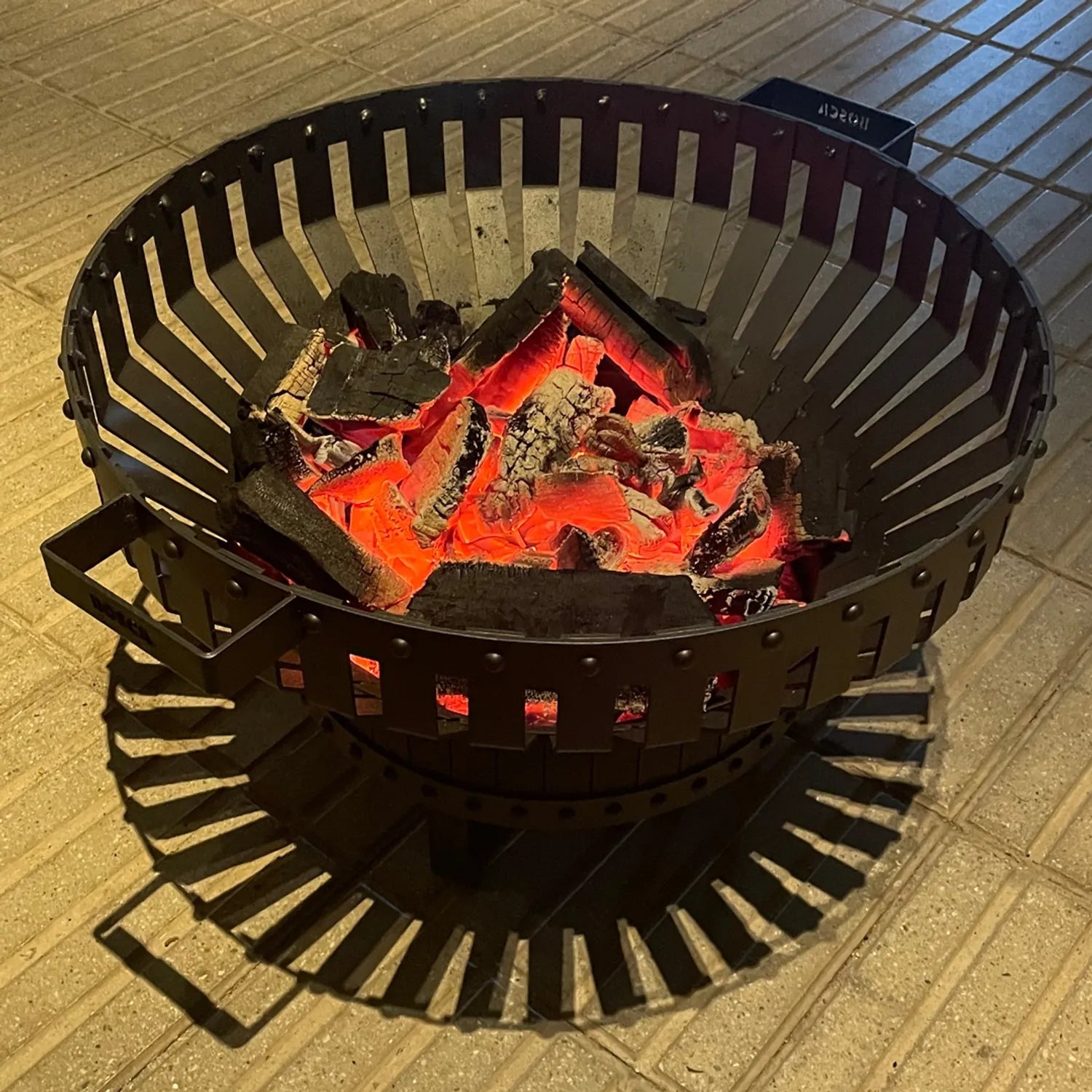 Brasero Remache Doble Bosca2#Negro