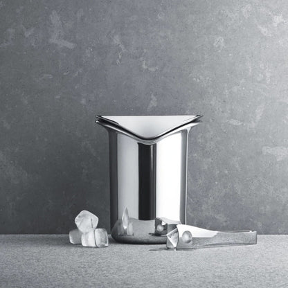 Hielera con pinzas WINE & BAR Georg Jensen1#Plata