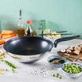Wok 28 cm acero Inoxidable Primary Tefal1#Gris
