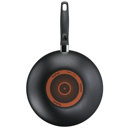 Wok 28 Cm + Tapa Super Cook Tefal4#Negro