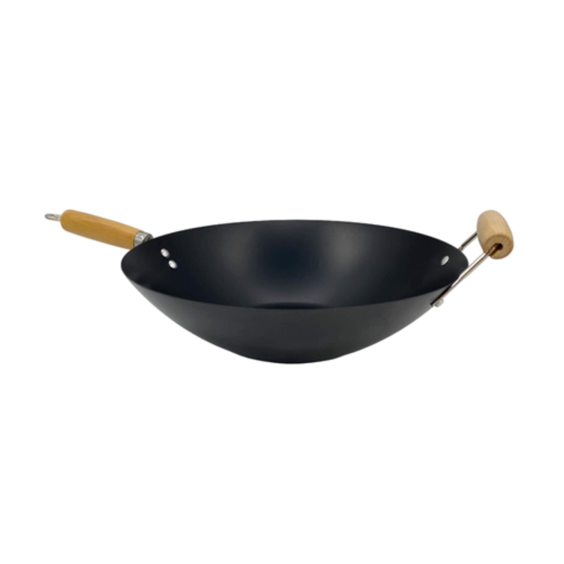 Wok Carbon Steel Findley 35 cm Oster3#Negro