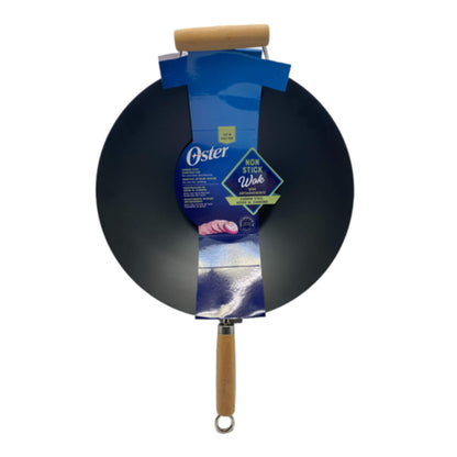 Wok Carbon Steel Findley 35 cm Oster4#Negro