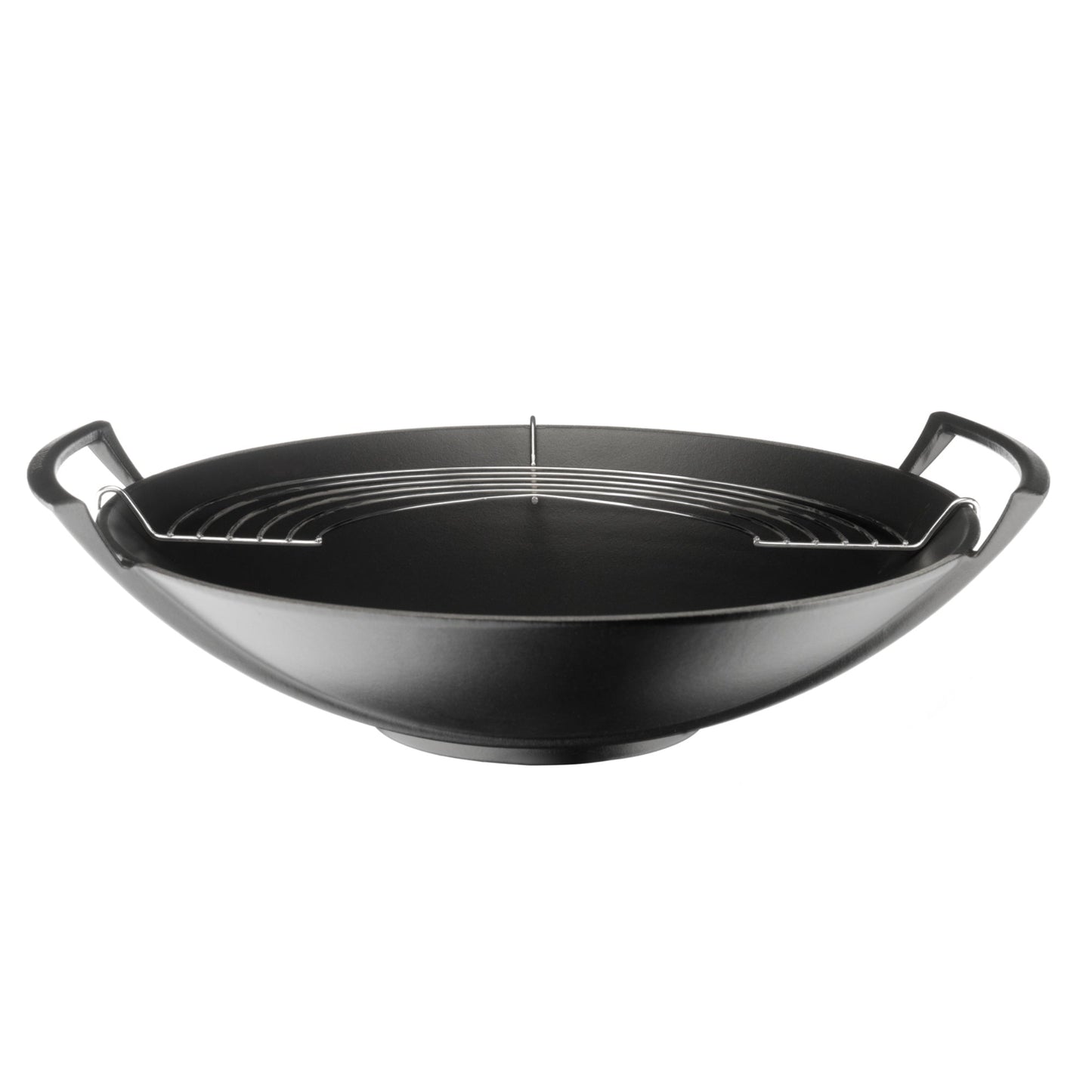 Wok Con Tapa De Vidrio 36cm  Mate Le Creuset3#Negro