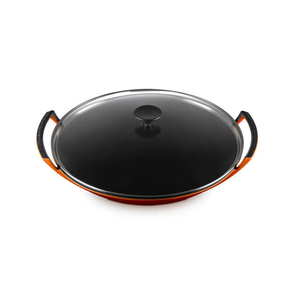Wok Tapa Vidrio Traditional 36 cm Volcánico Le Creuset-Ollas