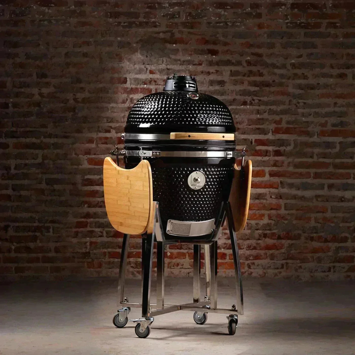 Parrilla Kamado Asador Criollo - Incluye sistema de Cocción1#Negro