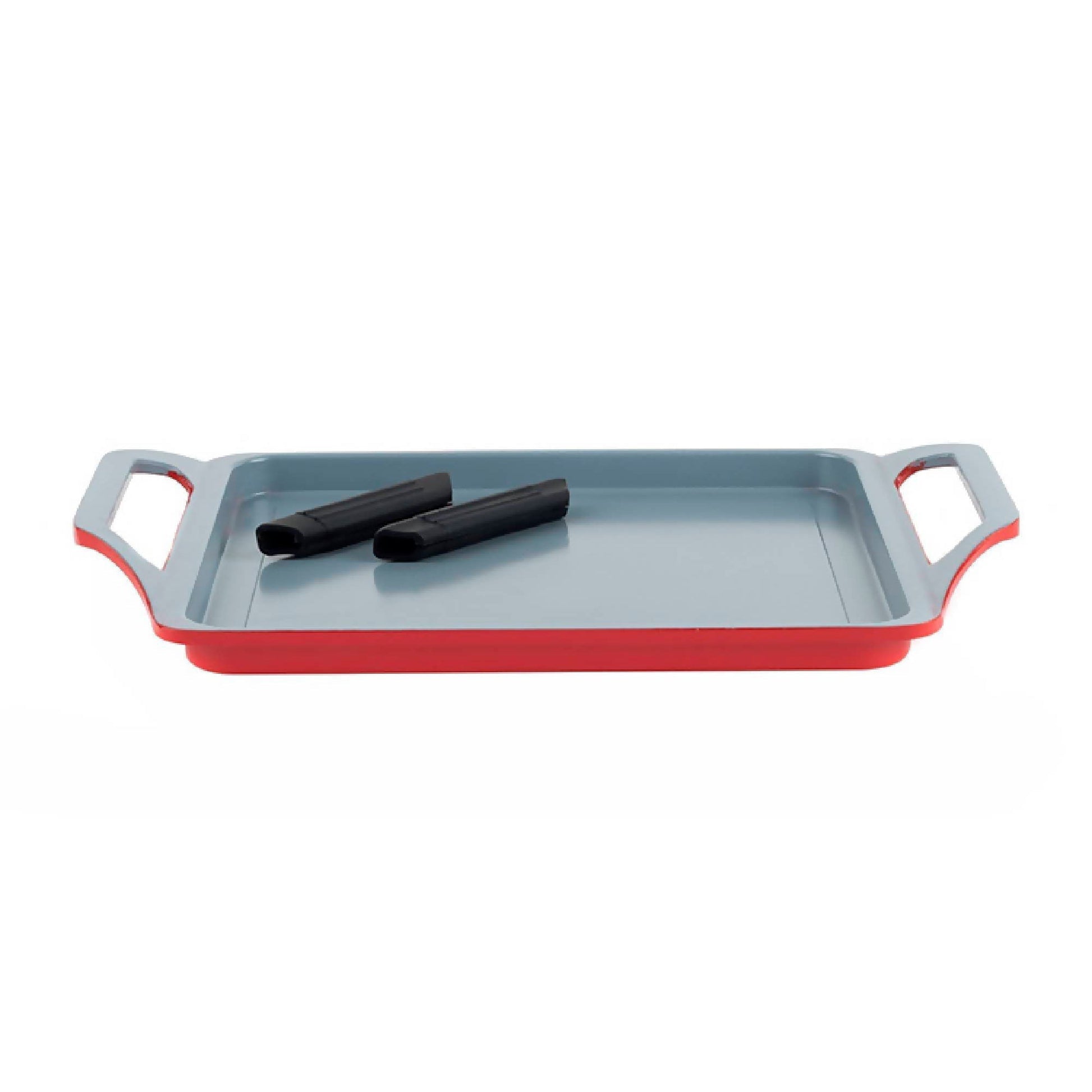 Set Protector Mesa + Bandeja Asadora3#Rojo