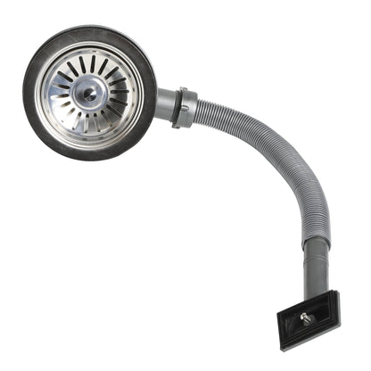 Repuesto Lavaplatos Válvula Grande Con Rebalse-Kitchen Center