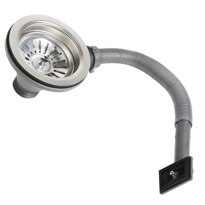 Repuesto Lavaplatos Válvula Grande Con Rebalse-Kitchen Center