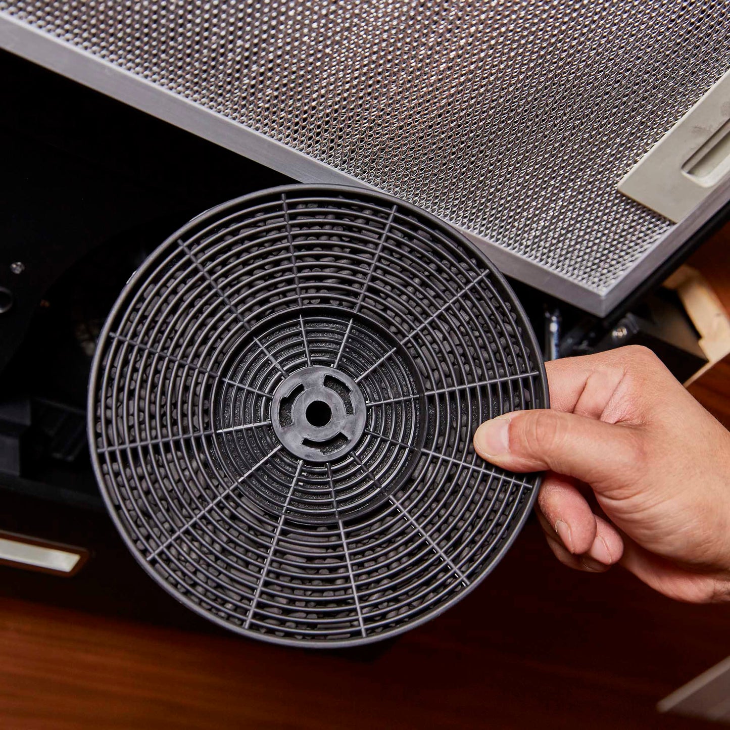 Filtro Carbón Campana FDV Twin 2.0/ Twin Black/ Easy Flow/ Class 60 y 90 Ø 18cm-Kitchen Center