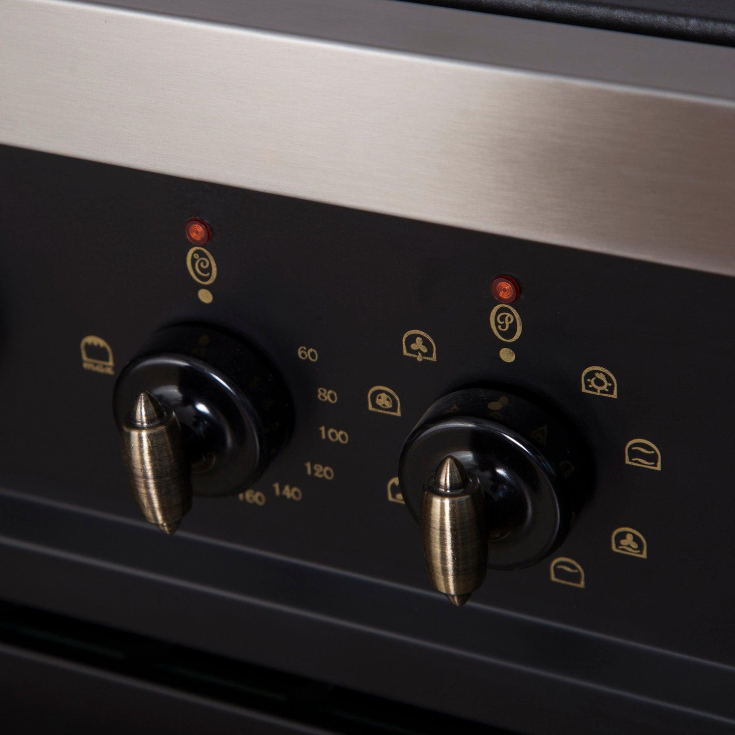 Cocina a Gas Deluxe Vintage 90 5 Quemadores FDV-Kitchen Center