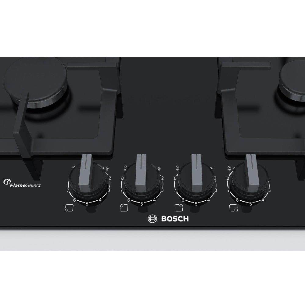 Encimera Gas 4 Quemadores PPH6A6B20V Bosch5#Negro