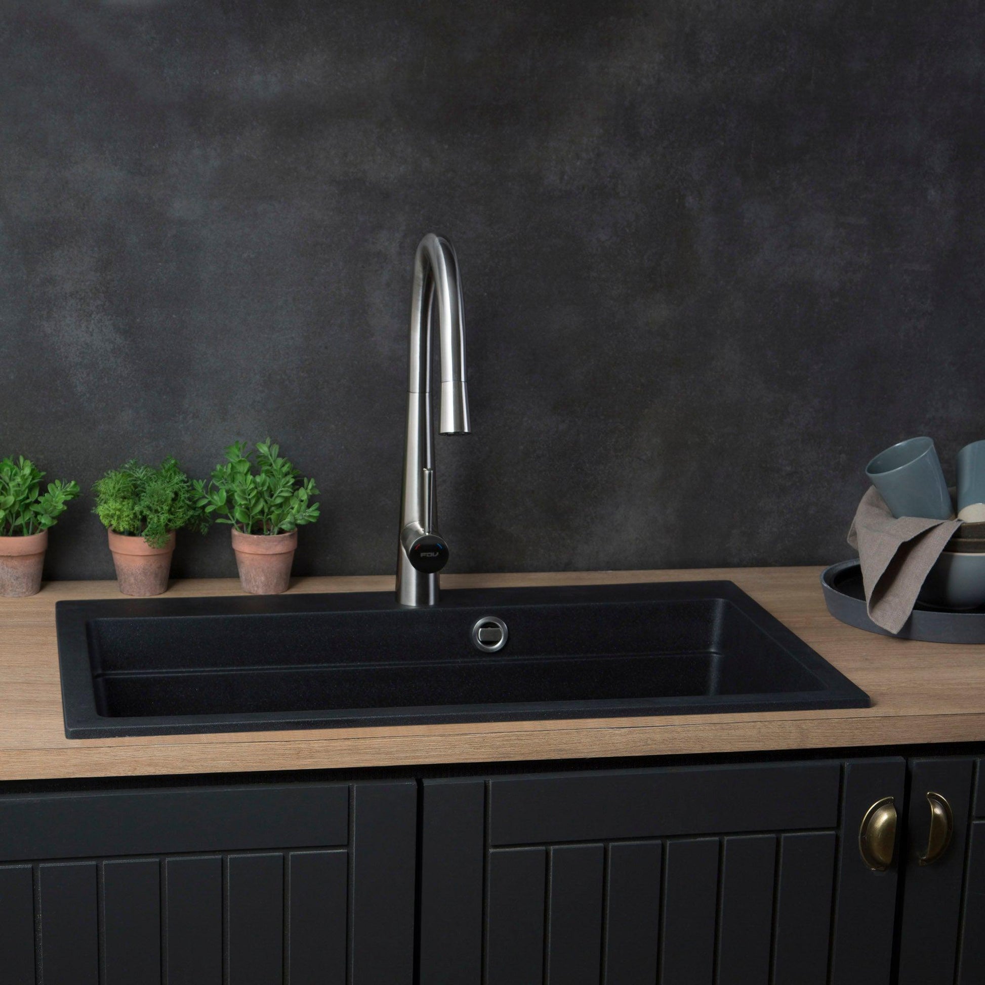 Lavaplatos Granito Turquía-Kitchen Center