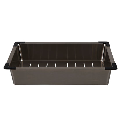 Lavaplatos Sobre Cubierta Deluxe Granito Negro FDV-Kitchen Center