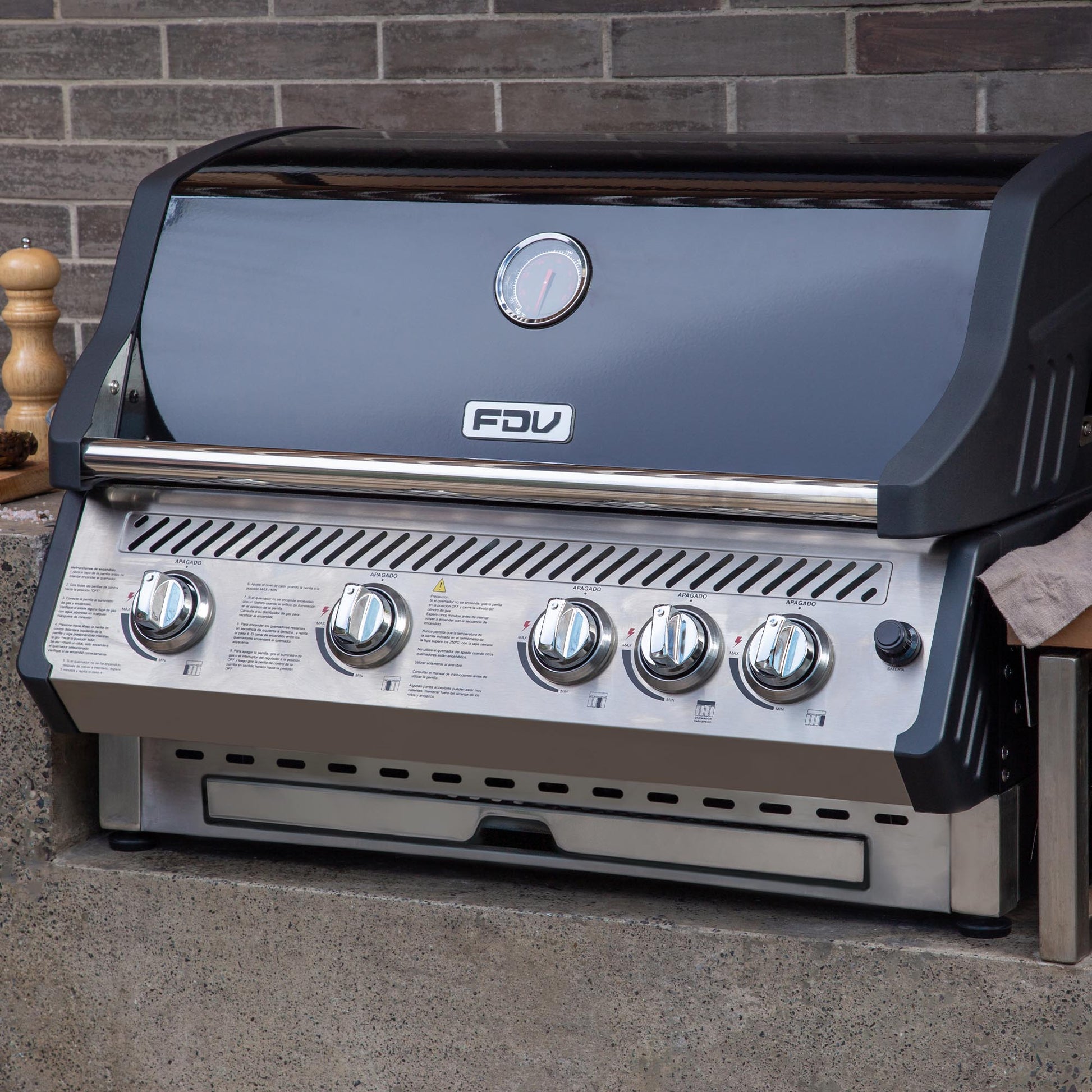 Parrilla Select 5Q Gas Licuado-Kitchen Center