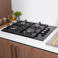 Encimera a Gas Crystal 4 Quemadores FDV-Kitchen Center
