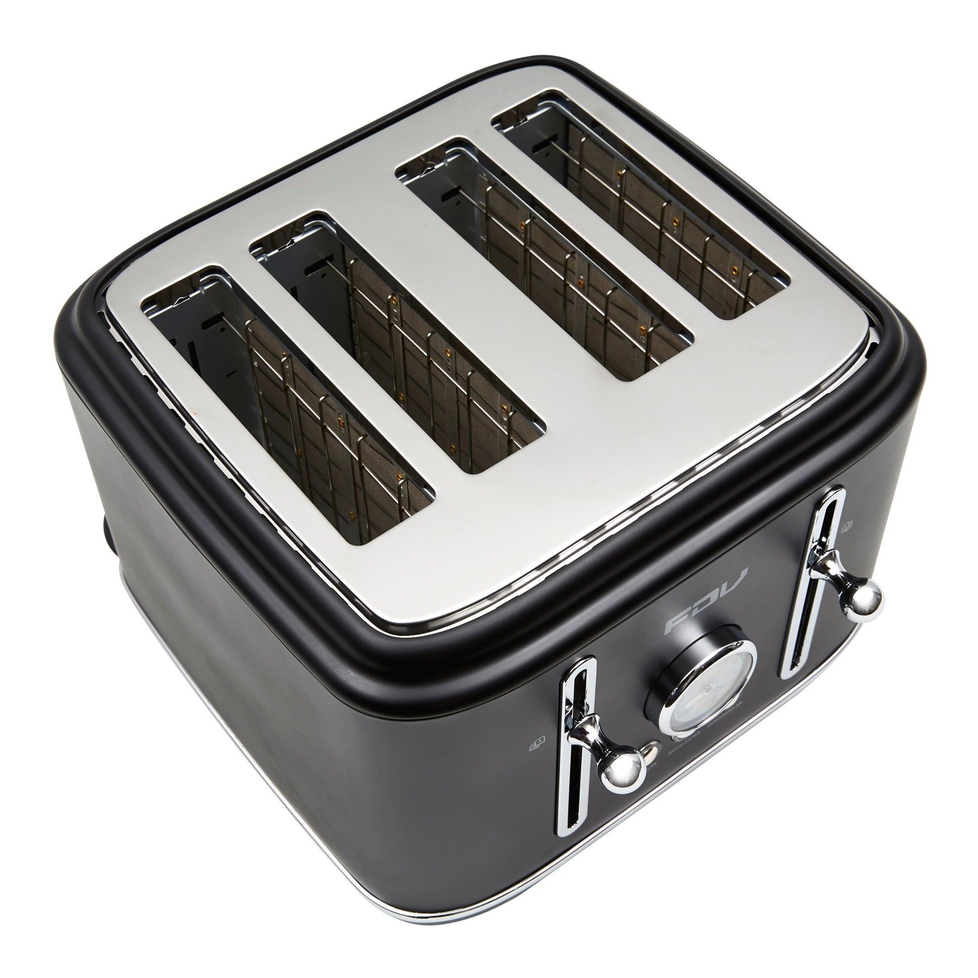 Tostador 4 Rebanadas Iconic Black FDV-Kitchen Center