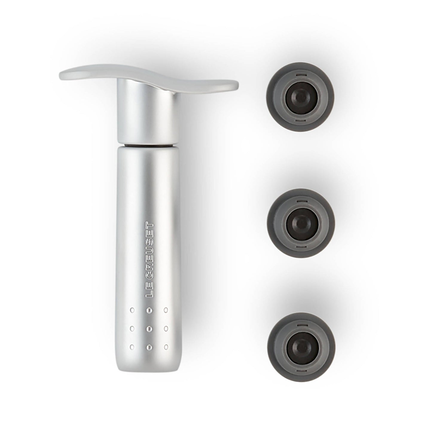 Bomba Vacío Metal + 3 Tapones Le Creuset5#Acero